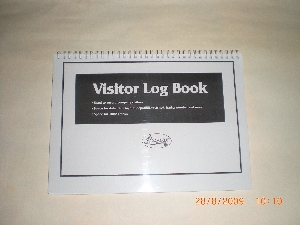 Visitors Log Book